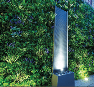 Lighting Features - Luxury Courtyard - gt - Peter St - Lavendar